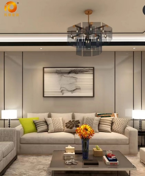 現代輕奢風——鳯翎裝飾